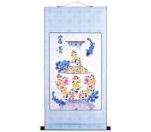 DIAMOND DOTZ - Scroll - Oriental Blessing Prosperity - 100 x 48cm