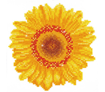 Happy Day Sunflower - 20 x 20cm (7.9 x 7.9in)