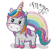 Magic Rainbow - 23 x 23cm (9.5 x 9.5in)