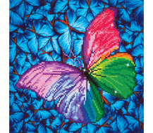 DIAMOND DOTZ - Flutter By Pink - 30.5 x 30.5cm (12 x 12in)
