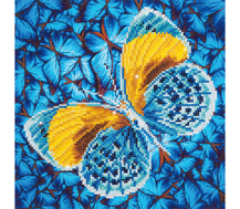 DIAMOND DOTZ - Flutter by Gold - 30.5 x 30.5cm (12 x 12in)
