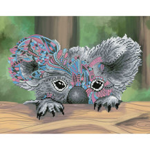 Hide N Seek Koala - 45.5 x 35.5cm