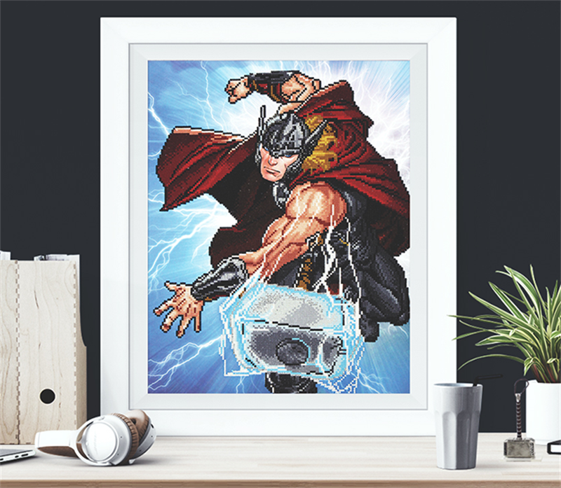 DIAMOND DOTZ AVENGERS LARGE ART 53 X 42CM » Birch Wholesale