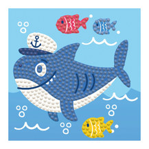 Shark Ahoy! - 10 x 10cm