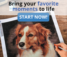 Personalised Diamond Dotz - 50x60cm