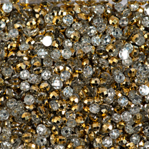 DIAMOND DOTZ - Freestyle 12 G (0.42Oz) X 2.8Mm Dotz - rich gold metallic