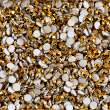 DIAMOND DOTZ - Freestyle 12 G (0.42Oz) X 2.8Mm Dotz - dark gold  metallic