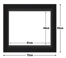 Frame with Framing Mat Board DDF12.B490X610MB