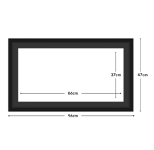 DIAMOND DOTZ - Aperture:86 X 37Cm Black/Black