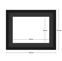 DIAMOND DOTZ - Aperture:96 X 76Cm Black/Black