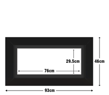 Frame with Framing Mat Board DDF23.B760X295MB
