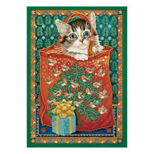 DIAMOND DOTZ - Masterclass Manuel in the Christmas Robin Bag - 52 x 37cm