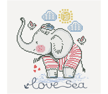 Love Sea - 32 x 32cm (12.5 x 12.5in)