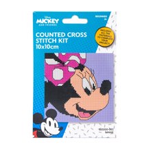 Disney Counted Cross Stitch Kit 10 x 10cm - Minnie