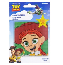 - Disney Counted Cross Stitch Kit 10 x 10cm - Jessie
