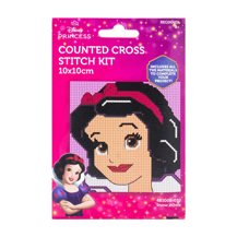 Disney Counted Cross Stitch Kit 10 x 10cm - Snow White