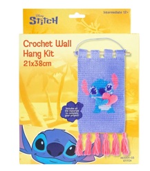 Disney Crochet Wall Hanging Kit 21 x 38cm - Stitch