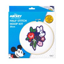 Disney Half Stitch Hoop Kit 20cm round - Minnie