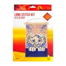 Disney Long Stitch Wall Hanging Kit 23 x 32.5cm - Simba