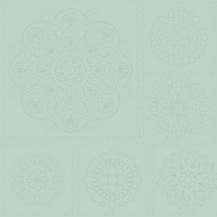 Sashiko Panel - Linen/Cotton 137 x 50cm Mandala Cloud