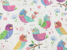 Halb Panama Digi - Birds