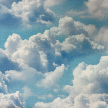 Hobbysew - 100% Cotton Fabric Bolt - Clouds