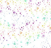 Tula Pink True Colors Minky - FAIRY DUST WHITE