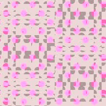 Tula Pink Neon Poms - COSMIC