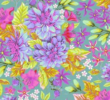 Tula Pink Untamed - Hello Dahlia - COSMIC