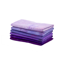 Moda - Grunge Basics Fat Quarters - Amethyst - 6 Pack