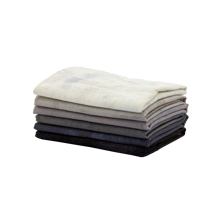 Moda - Grunge Basics Fat Quarters - Fog - 6 Pack