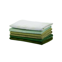Moda - Grunge Basics Fat Quarters - Rainforest - 6 Pack