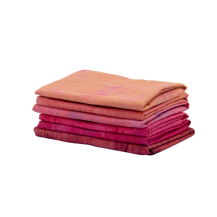 Moda - Grunge Basics Fat Quarters - Salmon - 6 Pack