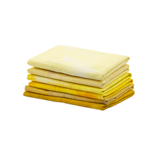 Moda - Grunge Basics Fat Quarters - Sunshine - 6 Pack