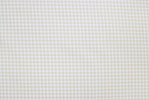 Riley Blake Printed Cotton - Gingham Tan 112cm