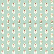 Riley Blake Printed Cotton - Camilla Aqua 112cm