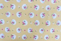 Riley Blake Printed Cotton - Blooms Yellow 112cm