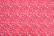 Riley Blake Printed Cotton - Pretty Flowers Hot Pink 112cm