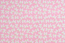Riley Blake Printed Cotton - Bouncing Bows Pink 112cm