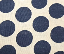 SevenBerry - Dots and Dash - Navy Blue Dots