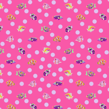 TULA PINK FLORAL REEF - SCHOOL CROSSING - DELPHINE