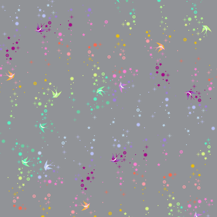 TULA PINK GRAYWORK - FAIRY DUST - SHADOW