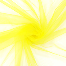 SEW EASY FABRIC - Costume Tulle Polyester 160cm width - yellow 57 23 gsm