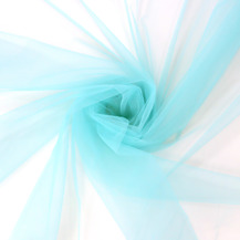 SEW EASY FABRIC - Costume Tulle Polyester 160cm width - aqua 75 23 gsm
