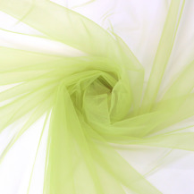 SEW EASY FABRIC - Costume Tulle Polyester 160cm width - lime green 99 23 gsm