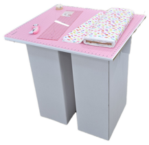 HORN Portable Cardboard Cutting Table & Mat - Table W35in x D30in x H36in