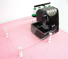 Janome HD4BE Acrylic Extension Table (37cm x 36cm) - CLEAR