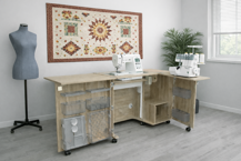 Monarch M6 Cabinet Weathered Oak