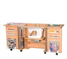 TAILORMADE Gemini Sewing Cabinet Gemini - Weathered Oak (Fully Assembled)