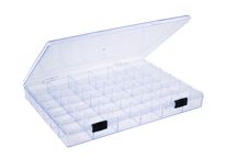 Stackable 3-Pack Storage Organiser Box with 36 Spaces